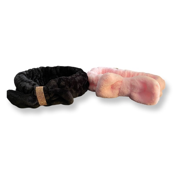 ‼️‼️Clearance-2 Pk Plush Spa Headbands - Picture 6 of 6